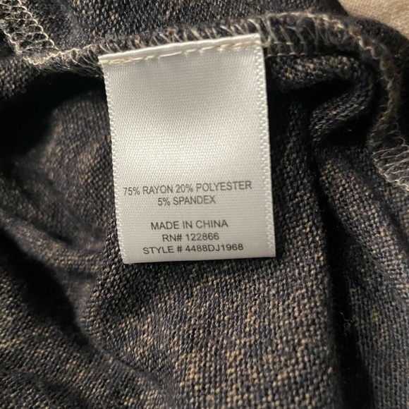 Status by Chenault Kimono Sweater Dip Dye Ombre Waterfall Duster Open Front - Picture 3 of 5